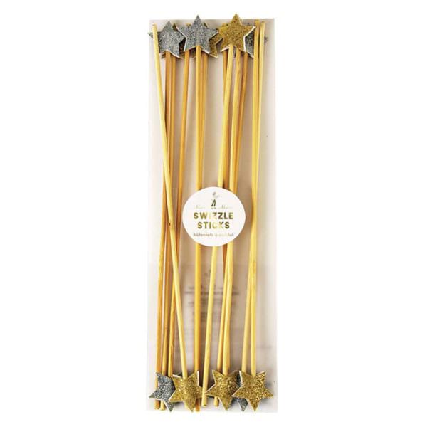 Star swizzle sticks