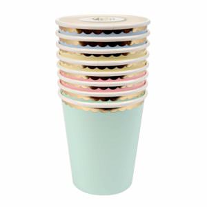 Assorted Pastel Cups