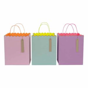 Pastel gift bags