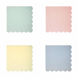 Assorted Pastel Napkins (small)