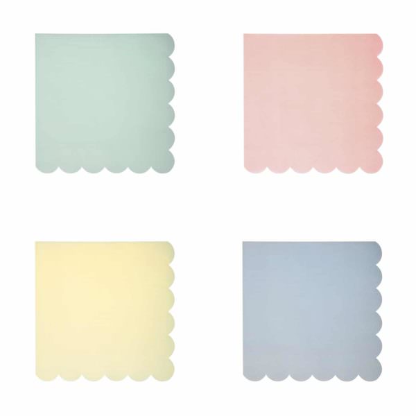 Assorted Pastel Napkins (small)