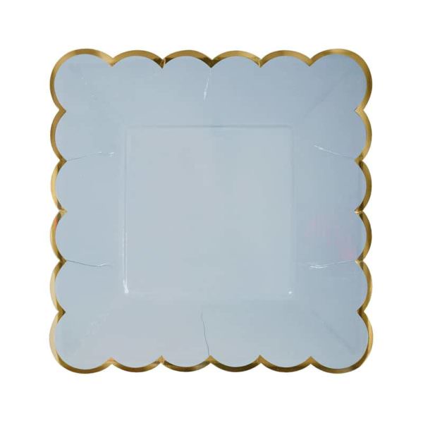 Assorted Pastel Plates (small)