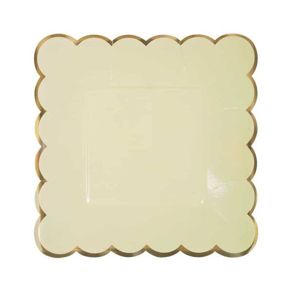 Assorted Pastel Plates (small)