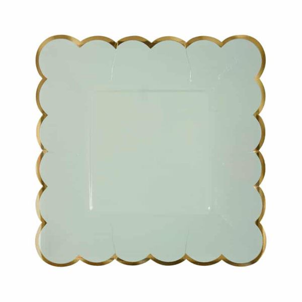 Assorted Pastel Plates (small)