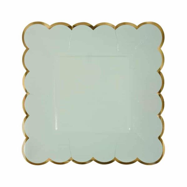 Assorted Pastel Plates (small)