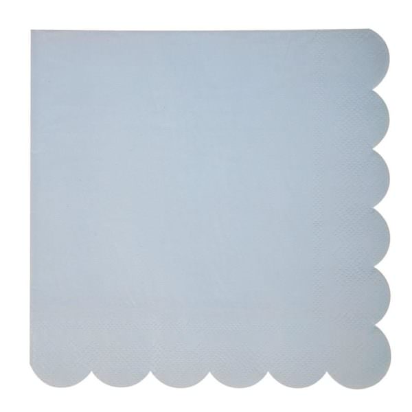 Grandes serviettes pastel