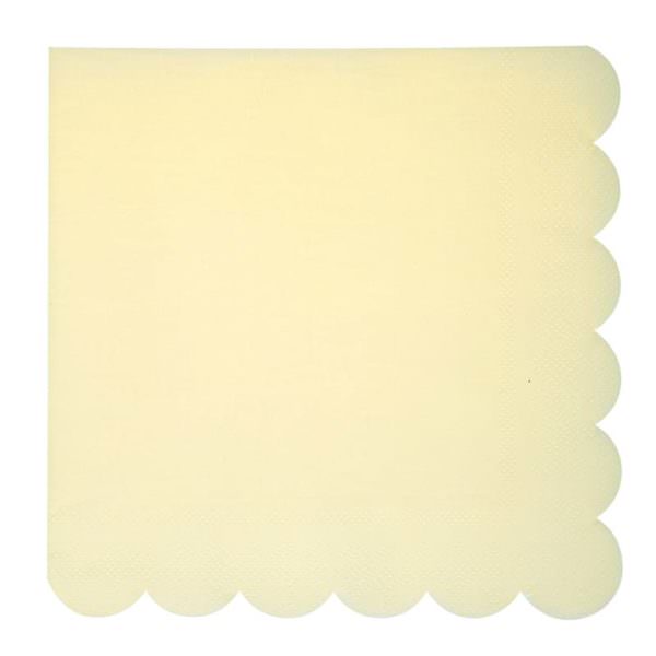 Grandes serviettes pastel