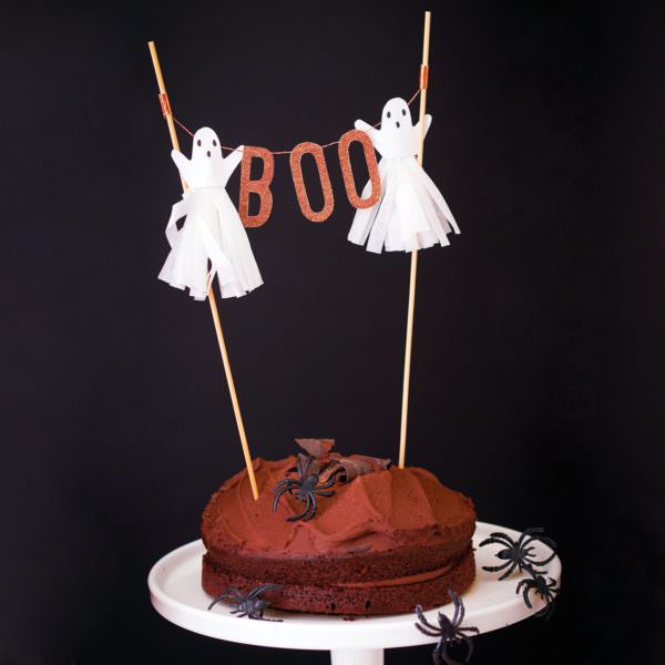 Ghost cake topper