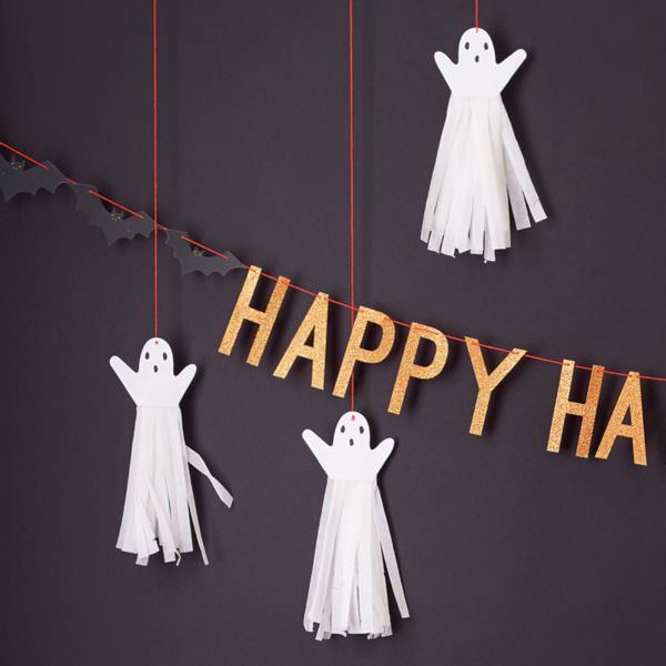 Happy Halloween garland