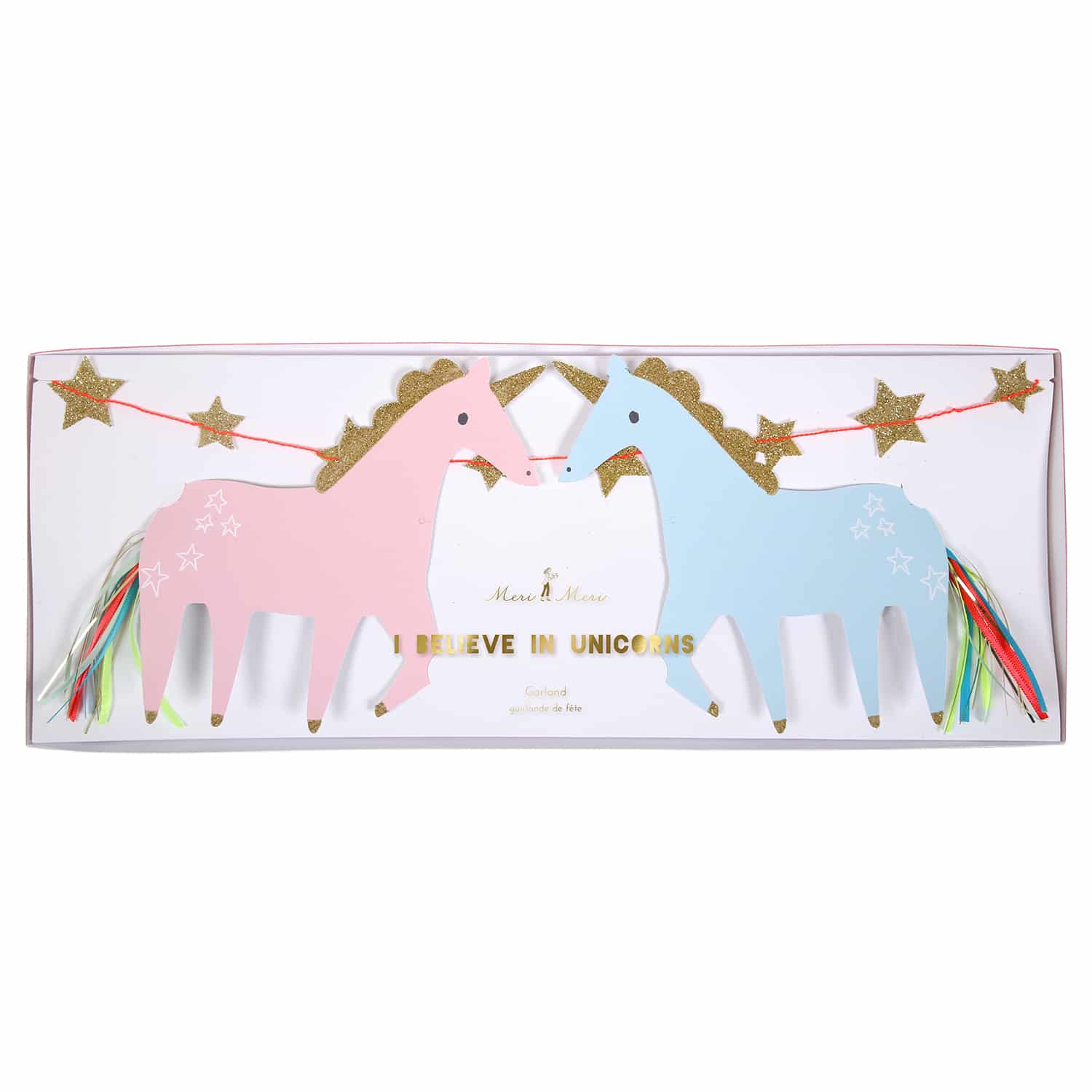 Meri Meri Assiettes en carton thème licorne - fête de filles