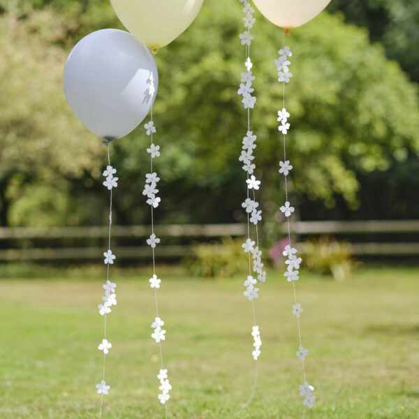 Floral Balloon Tails