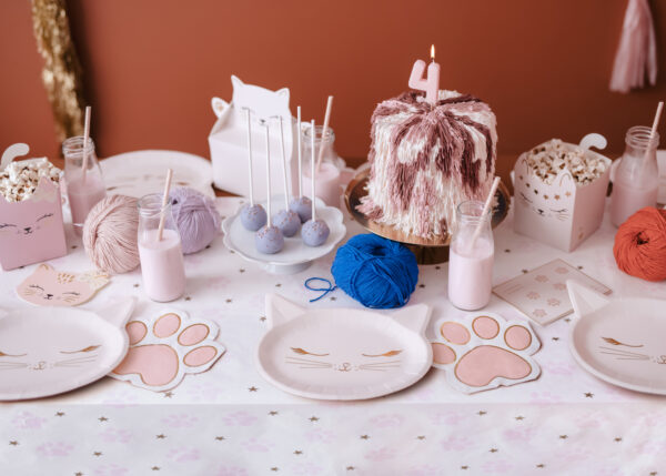 Serviettes pattes de chat
