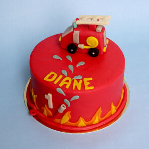 Gâteau Les Pompiers