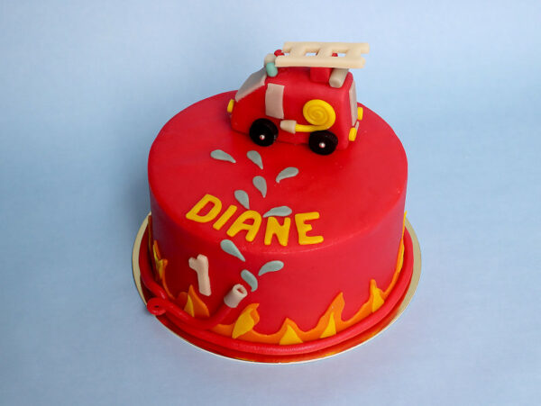 Gâteau Les Pompiers