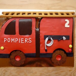 Gâteau Camion de Pompiers