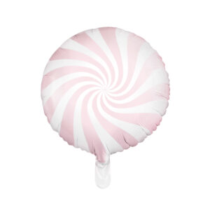 Ballon aluminium candy, rose, 35cm