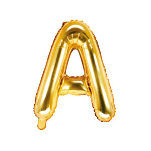 Ballon aluminium lettre D, argenté, 35cm