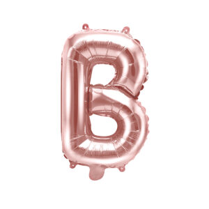 Ballon aluminium lettre D, argenté, 35cm