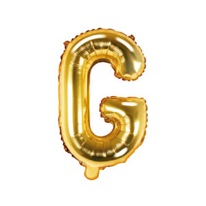 Ballon aluminium lettre D, argenté, 35cm