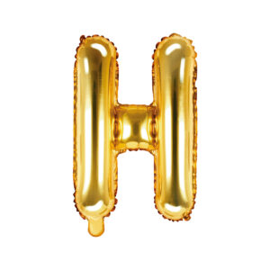 Ballon aluminium lettre D, argenté, 35cm