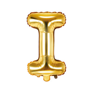Ballon aluminium lettre D, argenté, 35cm