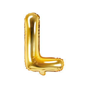 Ballon aluminium lettre D, argenté, 35cm