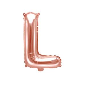 Ballon aluminium lettre M, argenté, 35cm