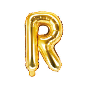 Ballon aluminium lettre Q, argenté, 35cm