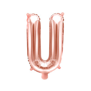 Ballon aluminium lettre Q, argenté, 35cm