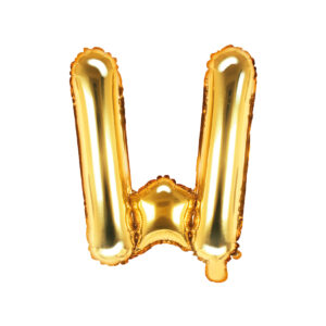 Ballon aluminium lettre Q, argenté, 35cm