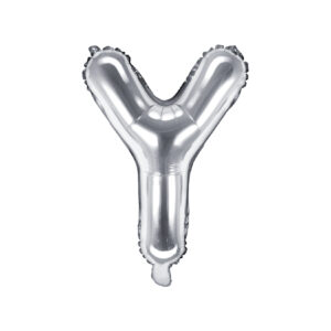 Ballon aluminium lettre Q, argenté, 35cm