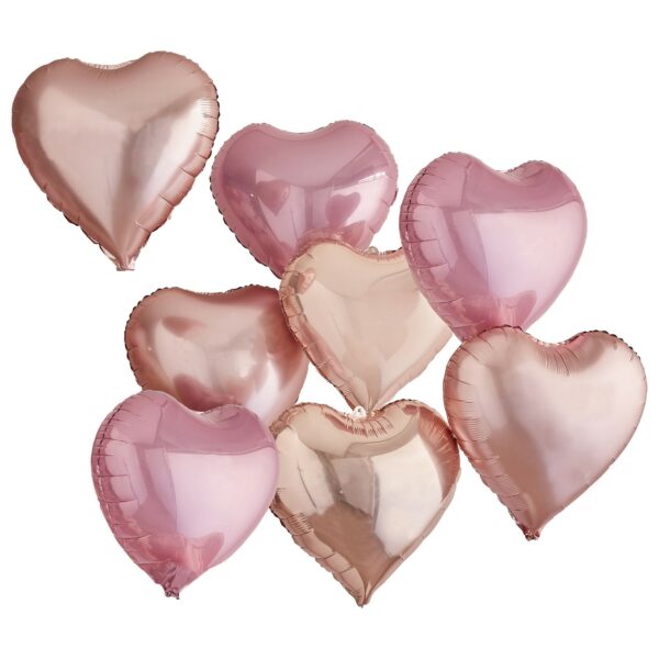 Customisable Heart Balloons With Stickers