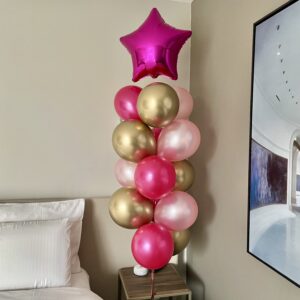 Décoration ballons "Anniversaire"- Forfait Basic