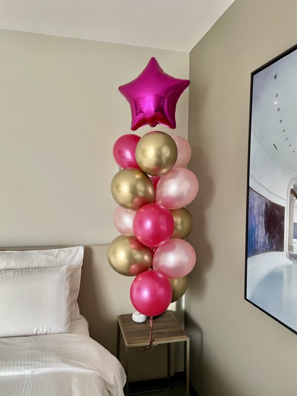 Décoration ballons "Anniversaire"- Forfait Basic