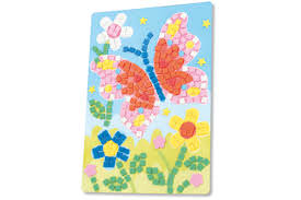 Mosaic Butterfly card