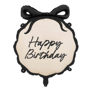 Ballon aluminium pastille "Happy Birthday"
