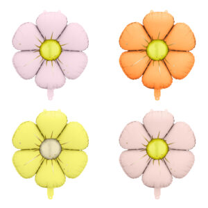 Ballons en aluminium pour guirlandes Marguerites