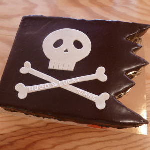 Pirate Flag Cake