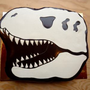 Sharp Teeth Cake