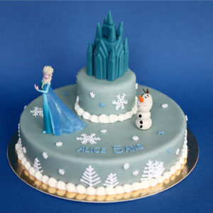 Gâteau Reine des Neiges