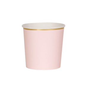 Gobelets rose pastel