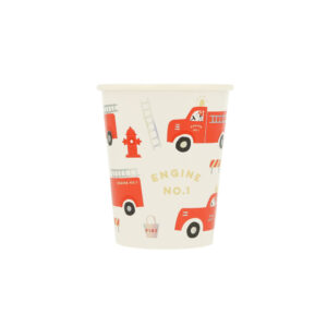 Fire Truck Cups