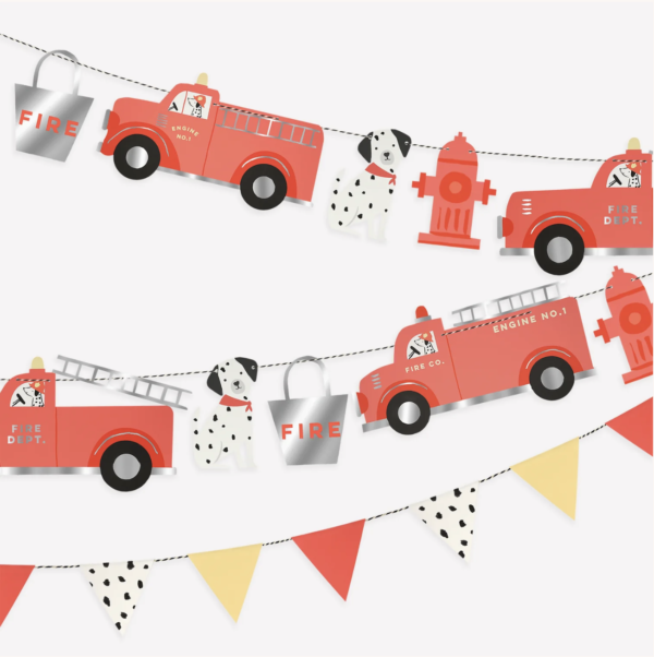 Fire Truck Garland