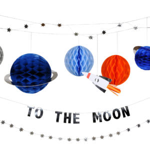 "To The Moon" Garland