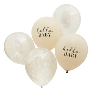 "Hello Baby" Ballons de Baby Shower