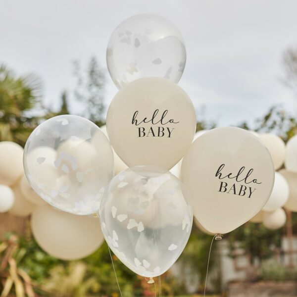 "Hello Baby" Ballons de Baby Shower