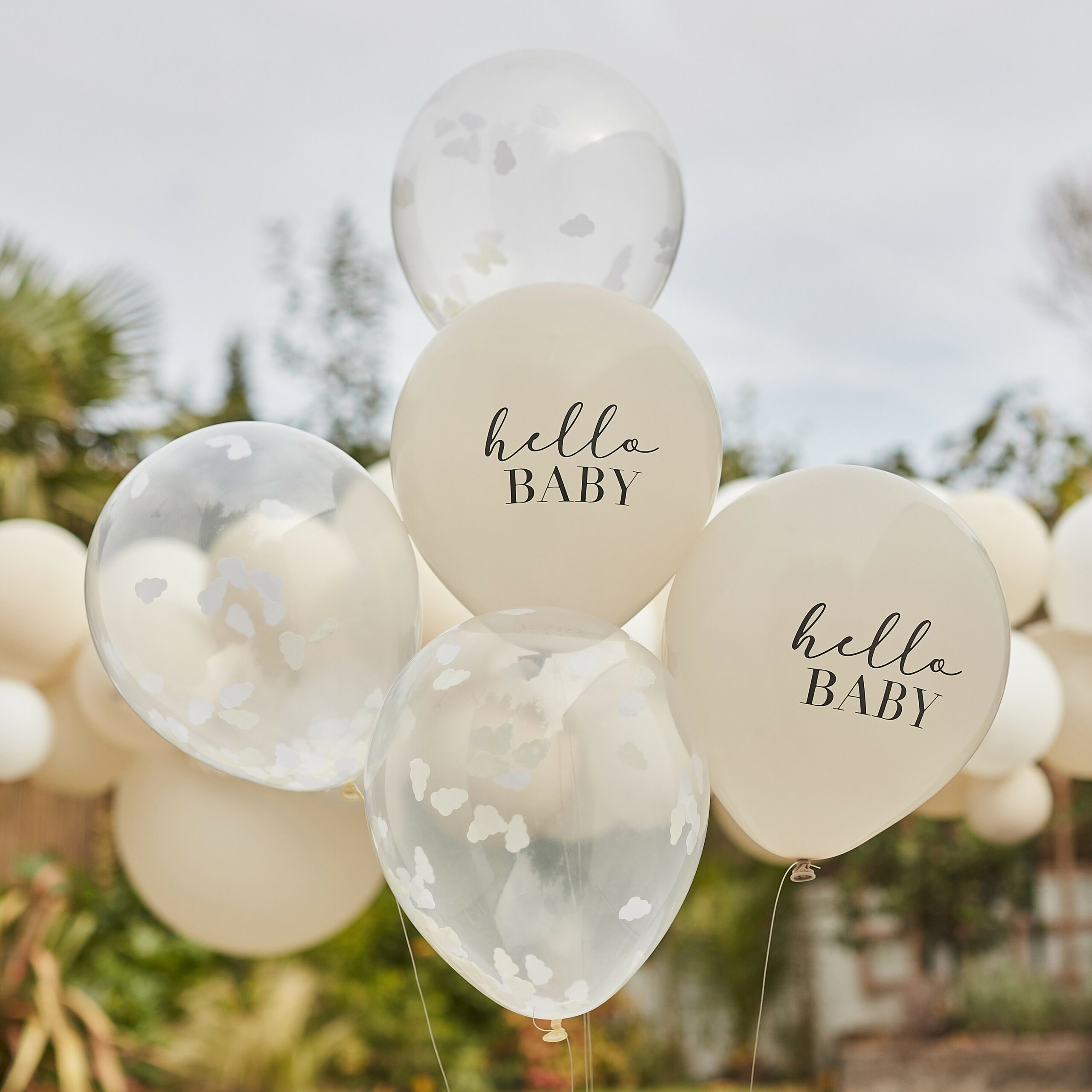 Hello Baby Ballons De Baby Shower