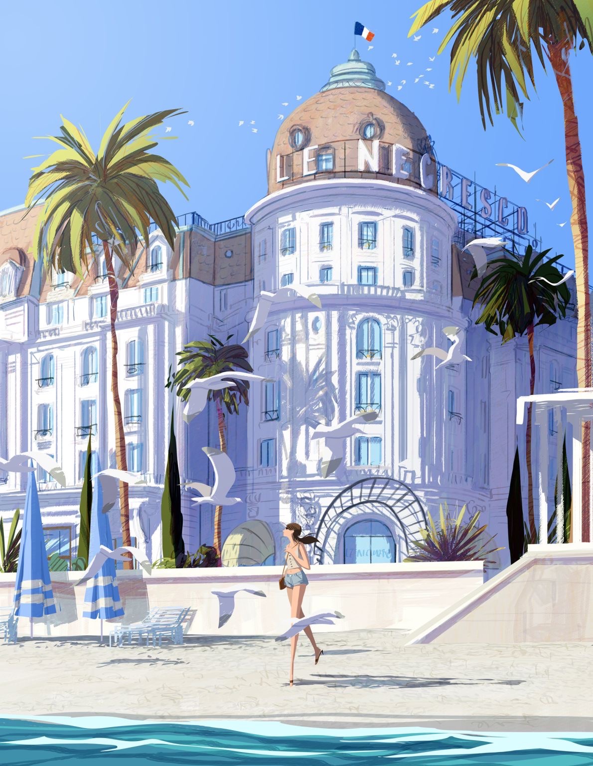 Les doux instants ont une adresse : Le Negresco à Nice 1