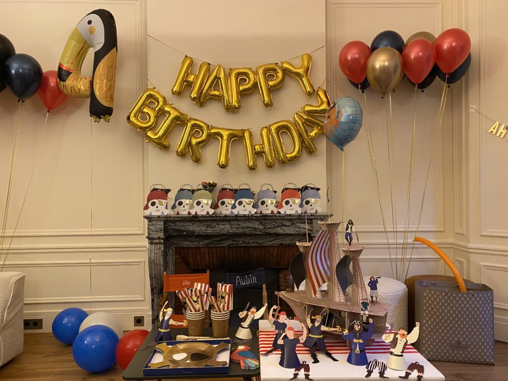Organisation d'anniversaire à domicile 5