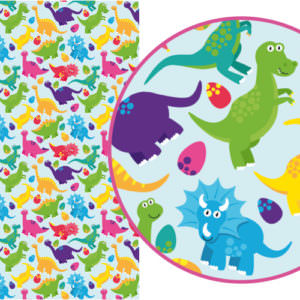 Magic Paper auto-adhésif Dinosaures